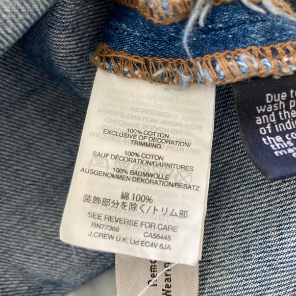 Madewell Frisco Denim A-Line Jean Mini Skirt - Picture 7 of 8